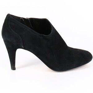 Black Suede Ankle Boot
